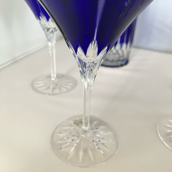 Ajka crystal martini, glasses, and Carafe - Picture 8 of 8